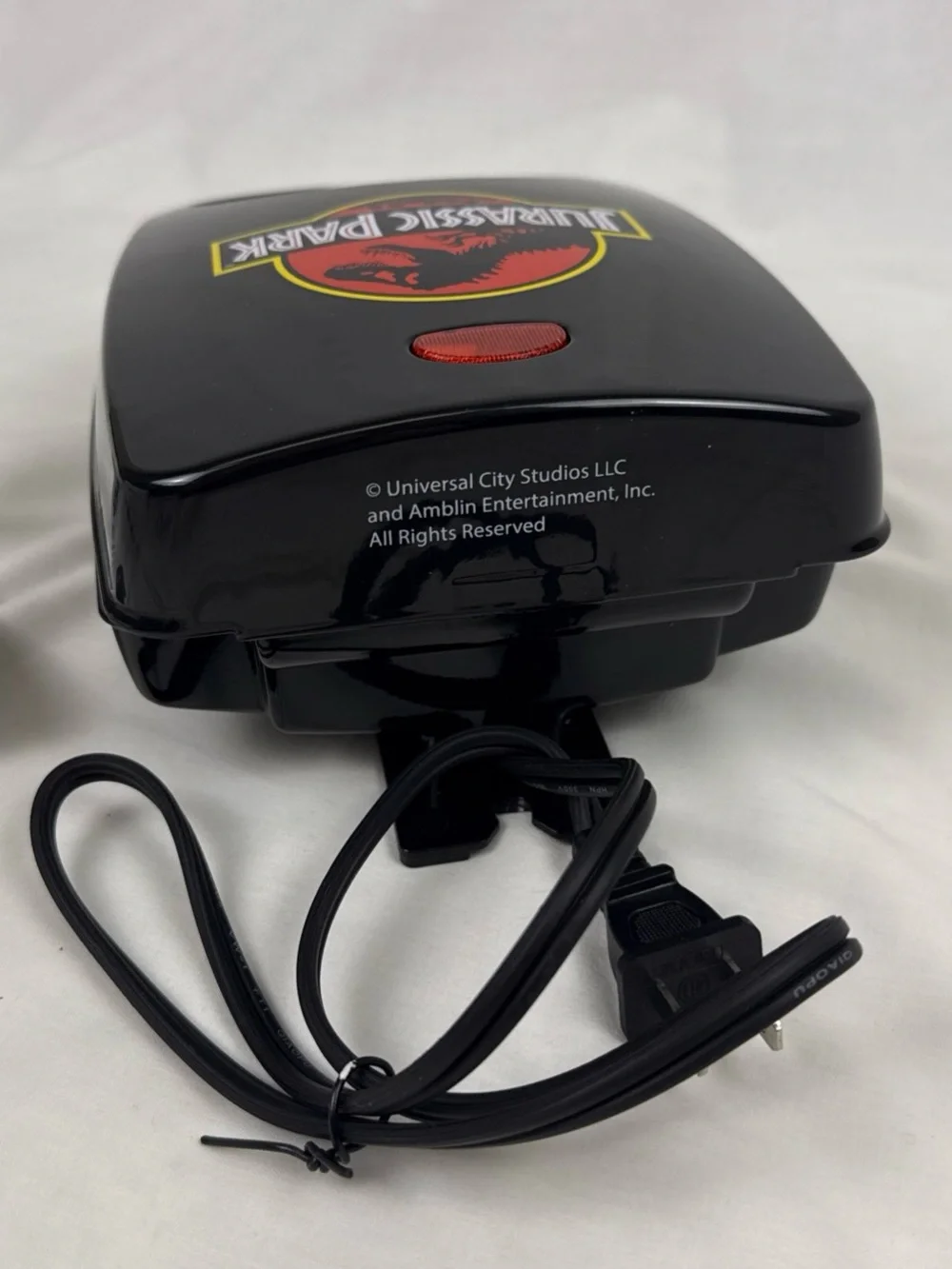 Uncanny Brands Jurassic Park Grilled Cheese Panini Press Maker